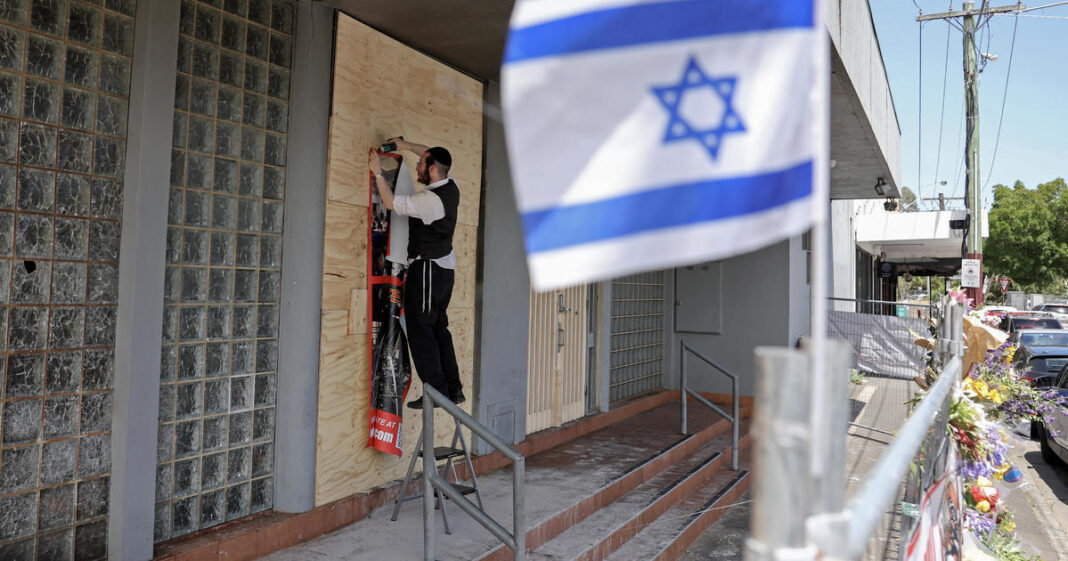 Australia's synagogue fire is 